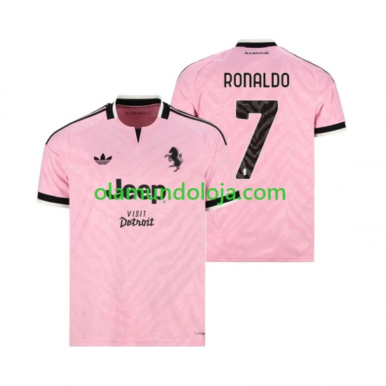 Camisola Juventus Cristiano Ronaldo 7 Homem Equipamento Segundo 2026-2027 Manga Curta